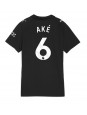 Manchester City Nathan Ake #6 Replika Borta Kläder Dam 2025-26 Kortärmad Manchester City Nathan Ake #6 Replika Borta Kläder Dam 2025-26 Kortärmad
